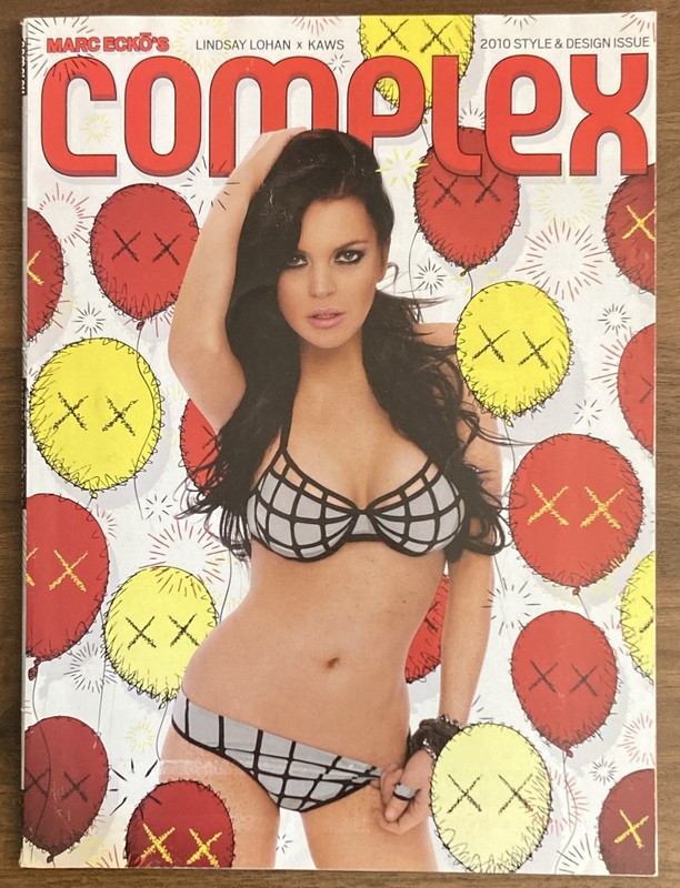 Complex Magazine October 2010 Style & Design Issue, Lindsay Lohan KAWS, English