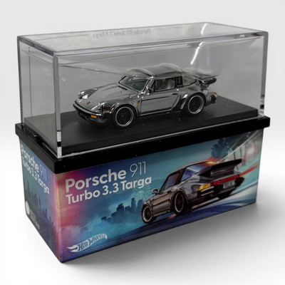 Hot Wheels RLC 1988 Porsche 911 Turbo 3.3 Targa Chrome Chase Nr. 3909/5000