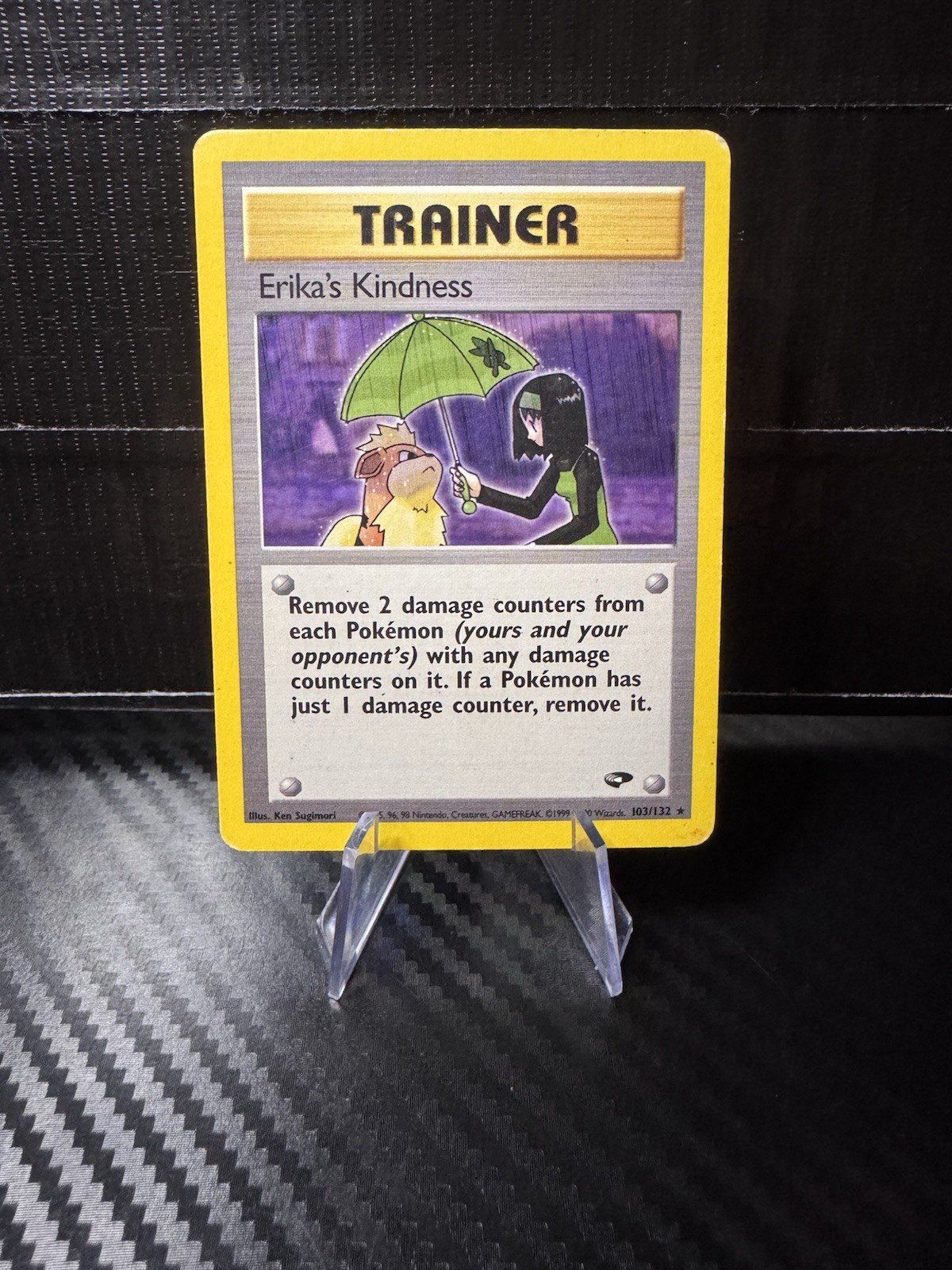 Erika's Kindness 103/132 Gym Challenge Regular Rare Pokémon TCG Vintage