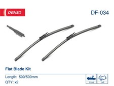 DENSO Wischblatt Scheibenwischer DF-034 für BMW E82 E81 E87 E88 1er 116 118 120