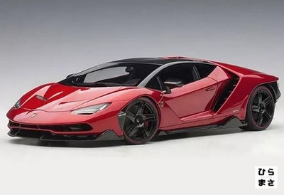1/18 Lamborghini Centenario Metallic Red AutoArt Composite Model Diecast Car