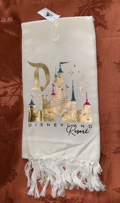 Disney Parks Disneyland Resort Tea Dish Towel! NWT
