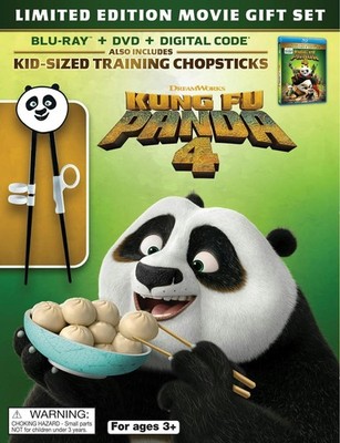 Kung Fu Panda 4 - Limited Edition Gift Set Blu-ray NEW