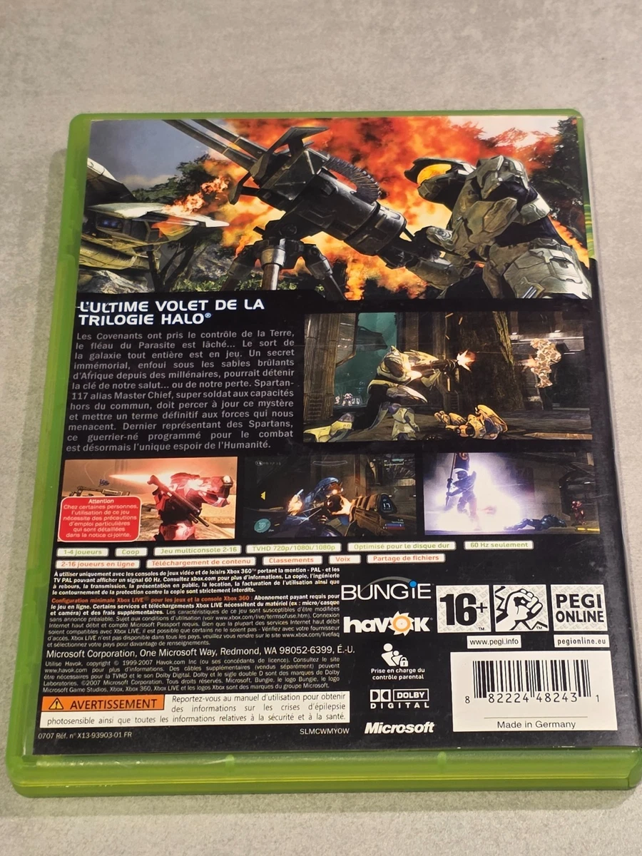 HALO 3 MICROSOFT XBOX 360 ORO