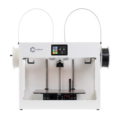 Gebrauchter Craftbot Flow IDEX weiß 3D Drucker
