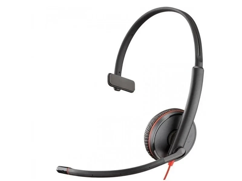 Plantronics Blackwire C3215 USB-C + jack 3,5mm Mono Headset 209750-201 - Bild 2 von 3