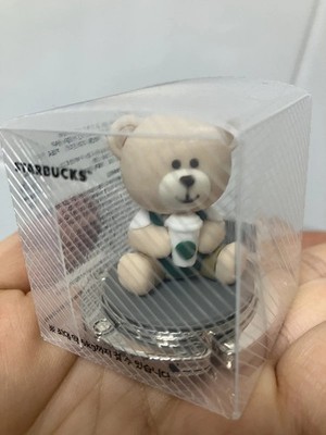 Starbucks Korea Bearista Bag Hook Desk Hanger Holder Cute Figure