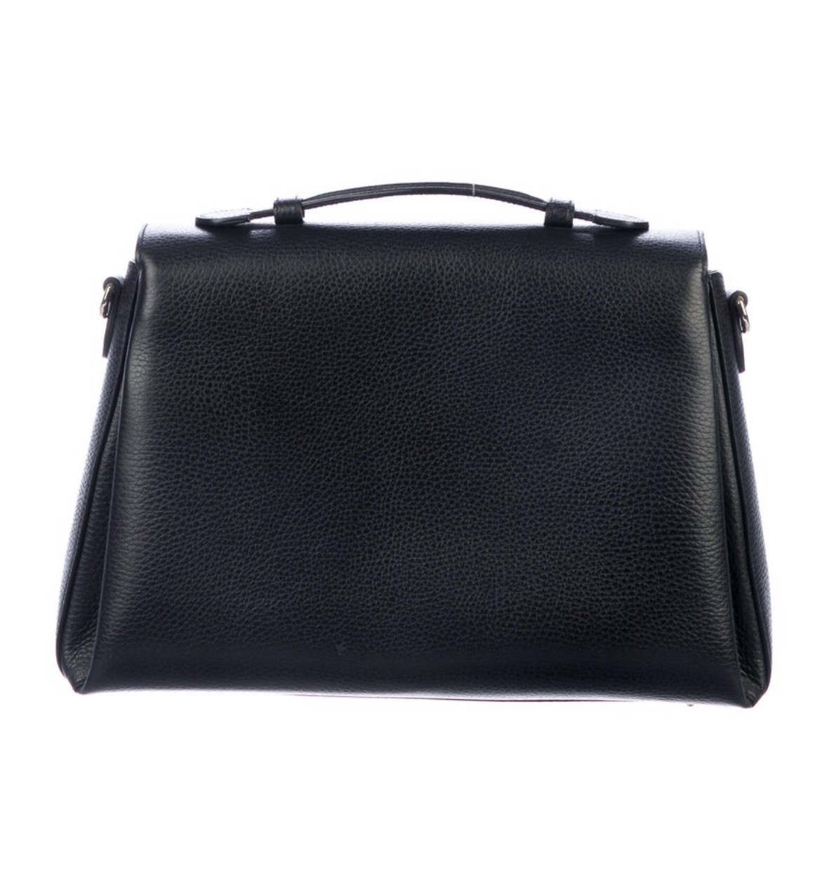 Gucci Black  Large Interlocking GG Shoulder / Top… - image 4