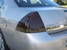 For 2006-2013 Chevrolet Impala Smoke Tail Light Precut Tint Cover Smoked Overlay