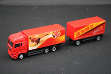 LKW Coca-Cola Sattellastzug Modelllkw Werbetrucks rot China Spielzeug Vintage