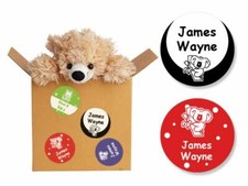 Custom Large Round Labels / Stickers for Kids, Large Size - Oz Labels
