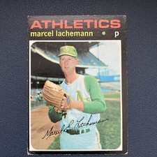 1971 Topps Marcel Lachemann #84