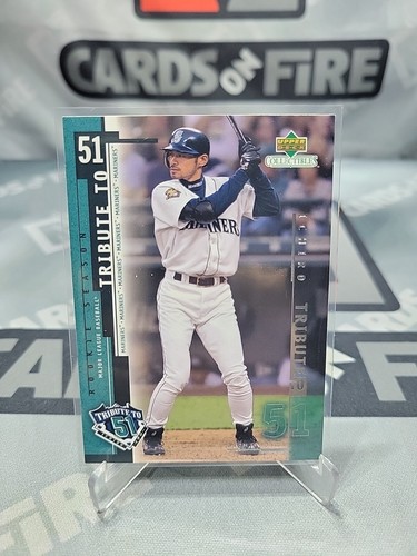 Ichiro Suzuki 2001 Upper Deck Collectibles Tribute to 51 Rookie Card #I4