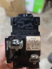 Pushmatic Single Pole 20 Amp Breaker P120