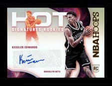 2021-22 HOOPS KESSLER EDWARDS HOT SIGNATURE ROOKIES RC AUTO - BROOKLYN NETS