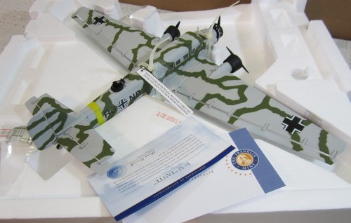 Franklin Mint Big Junker JU52-3m KGrzb Luftwaffe Germany Norway Campaign 1:48 G4 - Picture 5 of 12