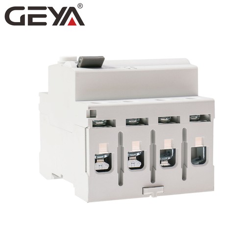 GEYA ELCB Interruttore circuito 4 poli 25/40/63/80/100 amp 30/100/300 mA tipo ca rccb rcd - Foto 5 di 11