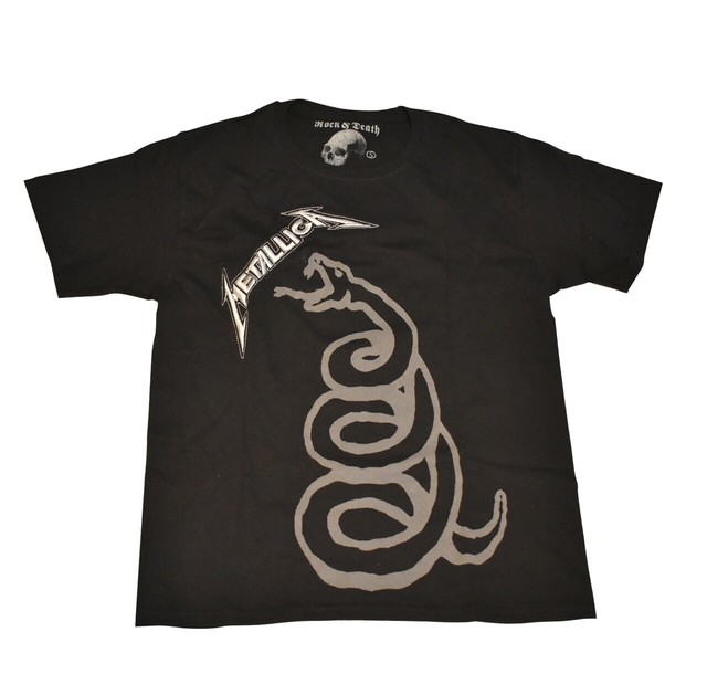metallica black album shirt