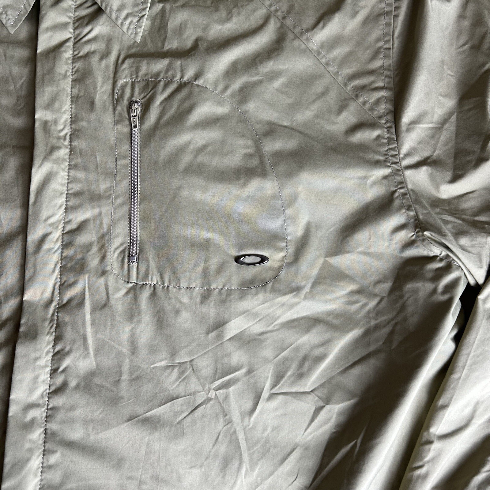 Oakley sample Lightweight Large Jacket Green Herr… - image 2