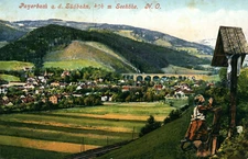 Postcard * Payerbach a.d. Südbahn, 494 m above sea level N.O. (AB)20348