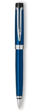 Penna a sfera Waterman Liaison Majestic blu e argento nuova con scatola 98759 