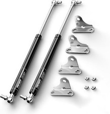Vepagoo Gas Struts 15 Inch 67 Lb 300n Shocks For Heavy Lid Rv Bed Lift Kit Fo