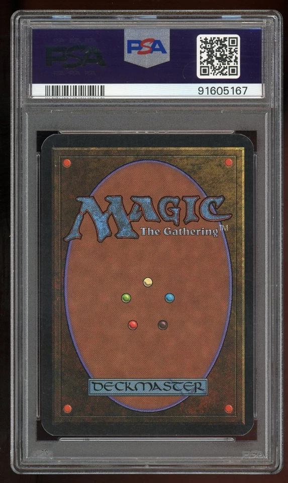 1993 MTG Magic the Gathering Card Alpha Lifeforce PSA 8 TCG - Image 2 of 2