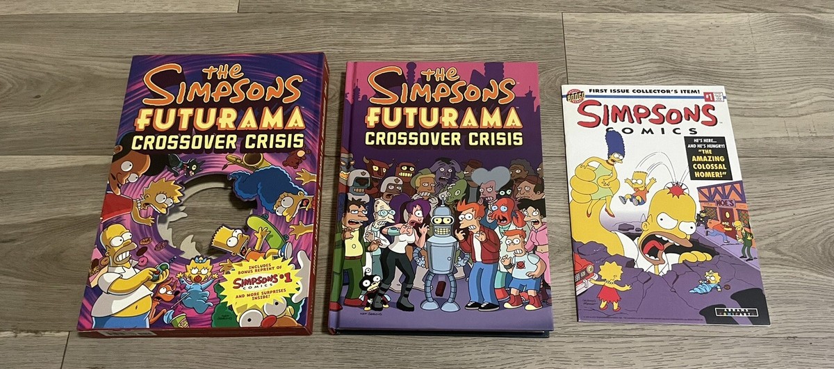 Simpsons Futurama Crossover Episode The Simpsons Meet Futurama