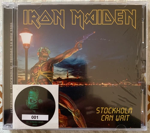 Iron Maiden - Stockholm Can Wait - 2 CD - Limited 100 copies Numbered - 2023