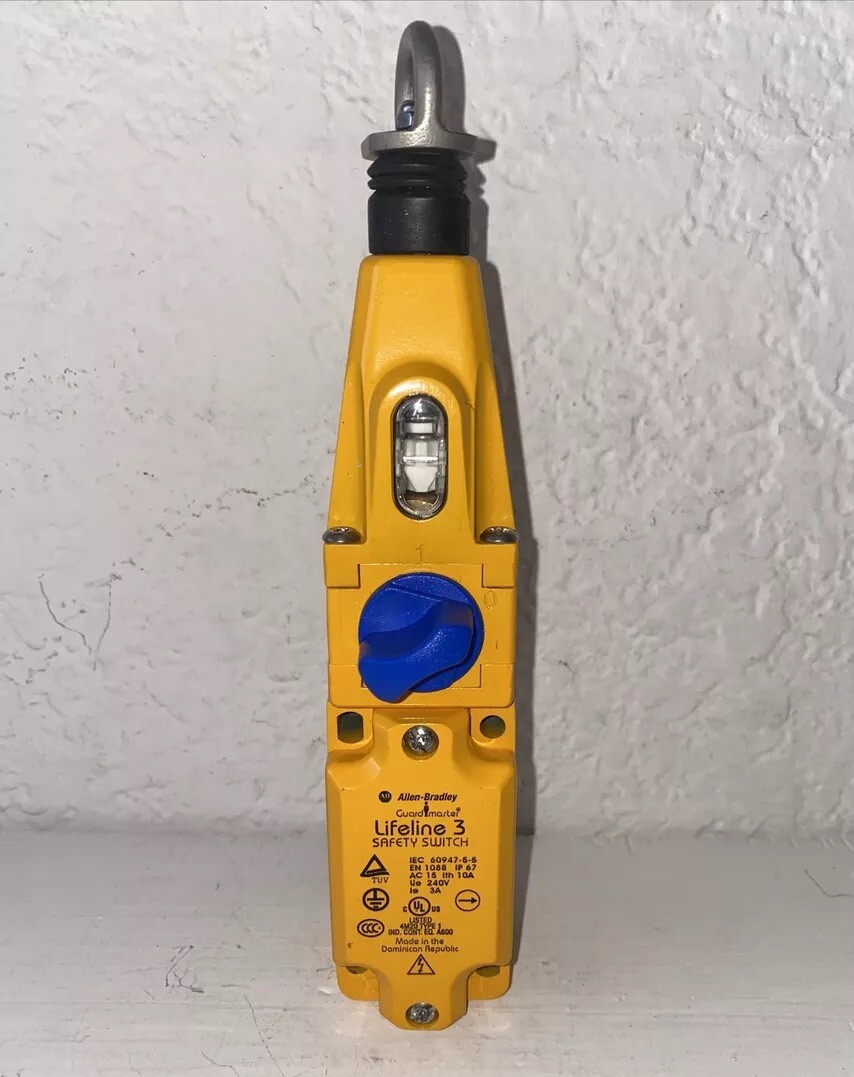 STLH ラッカー塗装 アルニコPU ３連3wayスイッチ レフティ 左 Lifeline 3 Safety Switch 240 V LE 3A Allen Bradley 440E-D13120 New