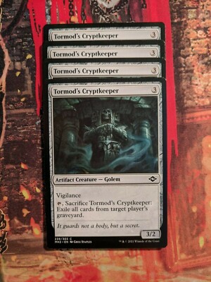 MTG Card: (4x) Tormod's Cryptkeeper  (Modern Horizons 2)