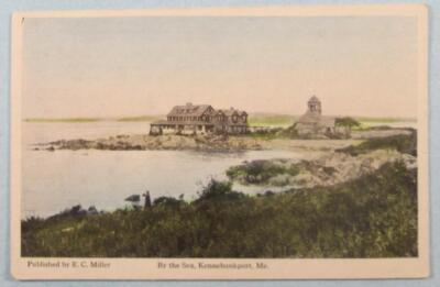 By The Sea, Kennebunkport, ME Maine Frank Swallow Postcard (#6051)