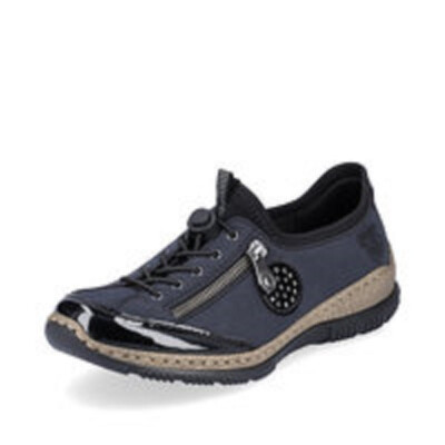 Rieker Women's Slip-On Sneakers Blue N3268
