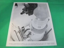 1950's US AIR FORCE MINUTEMAN II 321st Missile Wing Maintenance USAF Photo 8x10