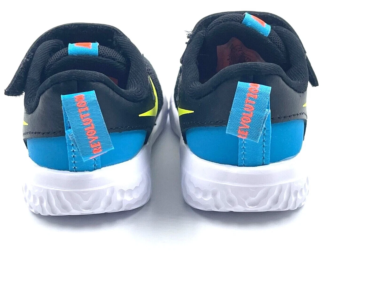 Nike Toddler s Revolution 5 Sneakers LV5 Black Lemon Venom BQ5673