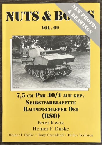 Nuts & Bolts Vol 9 / 7,5 Cm Pak 40/4 Auf Gep. Selbstafhrlafette Raupensxhleper