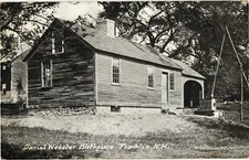 Daniel Webster Birthplace Home Franklin New Hampshire 1910s Postcard 