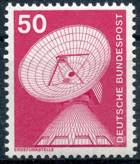 STAMP / TIMBRE ALLEMAGNE FEDERALE / GERMANY / N° 700 ** STATION TERRESTRE - Photo 1/1