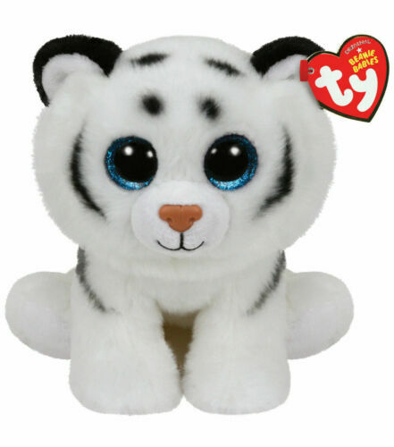 Ty Beanie Babies - Tundra the White Tiger - 15cm