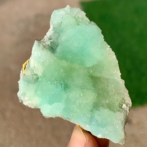 46G Natural blue texture stone crystal,Heteropolar of Chinese blue aragonit - Picture 14 of 23