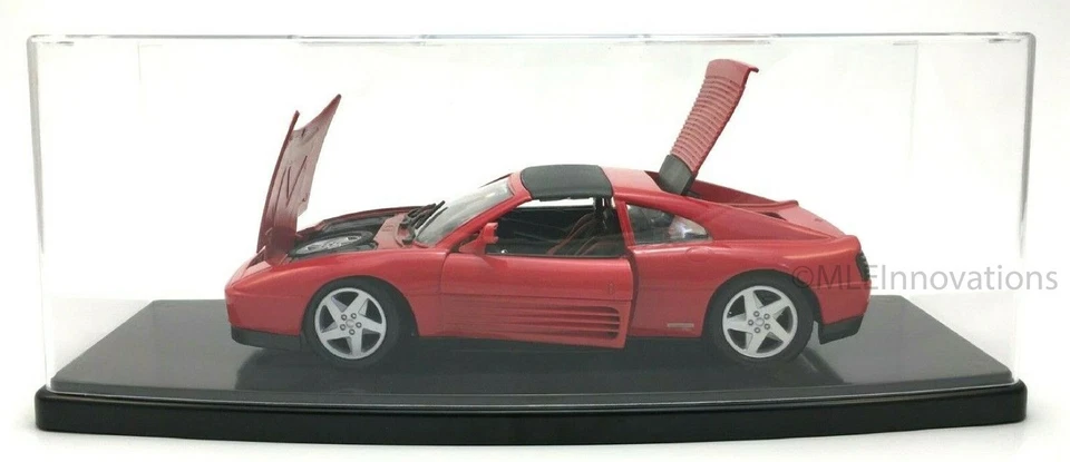 ✅Large Model Car Display Case 1/18 Scale Clear Plastic Box Dust Proof Figurine - Image 3 of 4