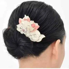 NEW The Aristocats Marie Inspired Hair Claw Hair Clip Hair Accessory Cat Bow 