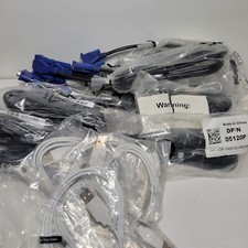 453010100321R05 6ft Monitor VGA Cable, USB 2.0, DP/N 05120, USB -B, 17 pcs