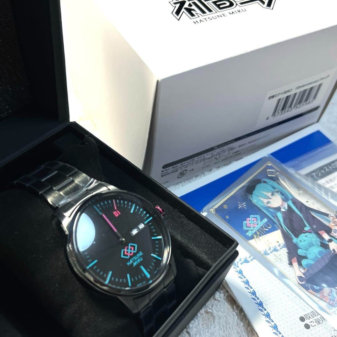 Hatsune Miku SEIKO 15th Anniversary Watch SOLWA Limited