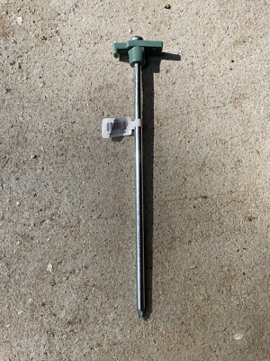 20 Pcs 10.5'' Tent Stakes Heavy Duty Ground Anchors In Galvanized Non-rust.