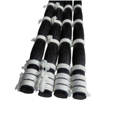1 kg black Horse Tail Hair violin Bow hair Parts Mongolian stallion Horse 82cm