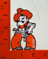 Patch Oklahoma State Cowboys - Mascotte Pistola Pete Ricamata Iron-On