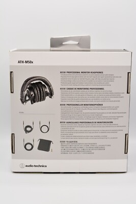 ATH-M50x 新品未開封 Audio Technica ATH-M50x Professional Monitor Headphones