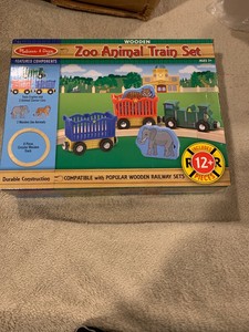 melissa and doug animal train