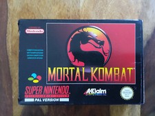 ebay® Auktion 236830977677 | Super Nintendo Mortal Kombat 1 + OVP + Anleitung SNES MK Spiel PS1 Booklet Boxed Thumbnail of ebay® auction 236830977677 | Super Nintendo Mortal Kombat 1 + OVP + Anleitung SNES MK Spiel PS1 Booklet Boxed